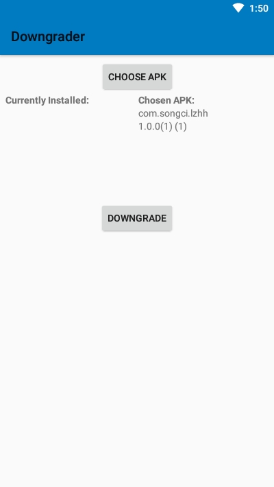 安卓软件降级器Downgrader4