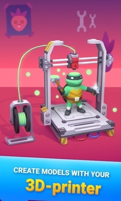 闲置的3D打印机1