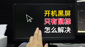 笔记本电脑黑屏但鼠标可见，快速解决故障指南