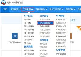 Word文档在线翻译方法