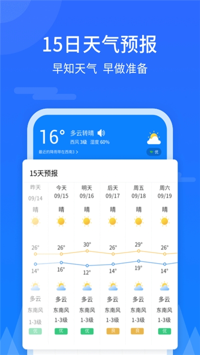 未来天气预报查询1