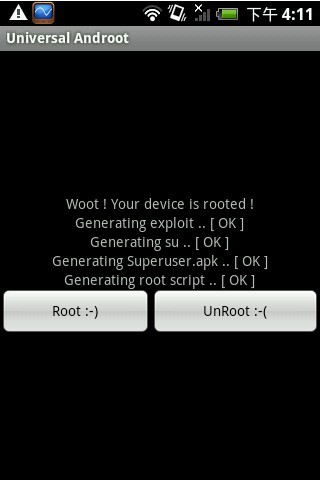 Universal Androot1