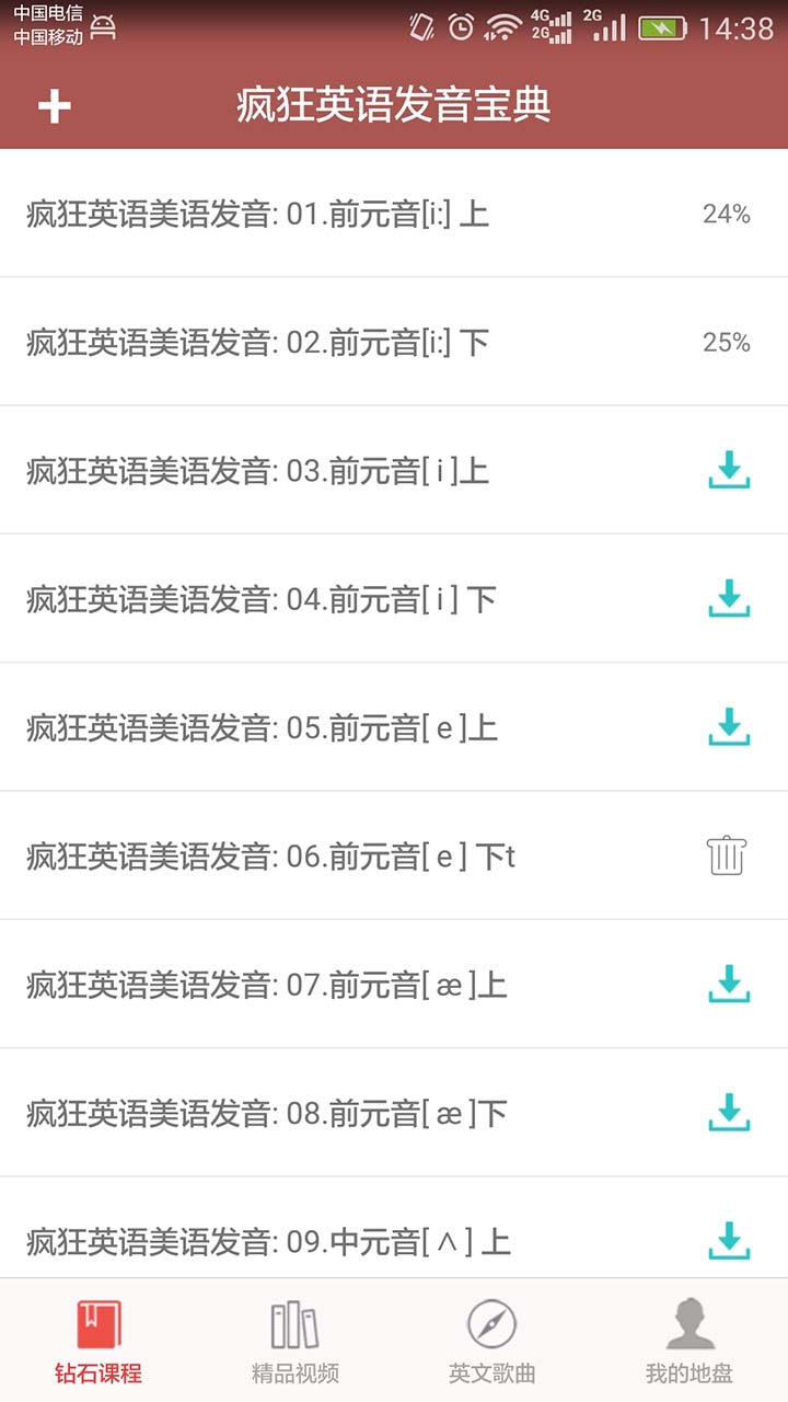 疯狂英语发音宝典1