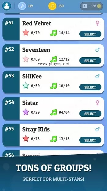 KPOP Tiles Deluxe3