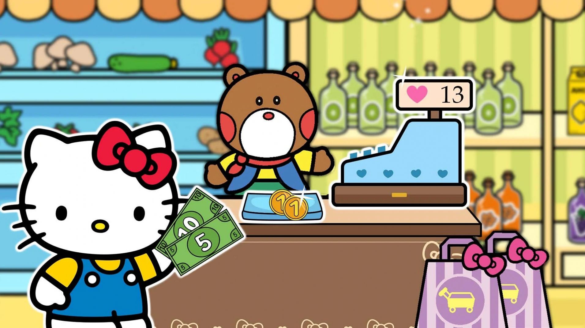 凯蒂猫小公主购物3
