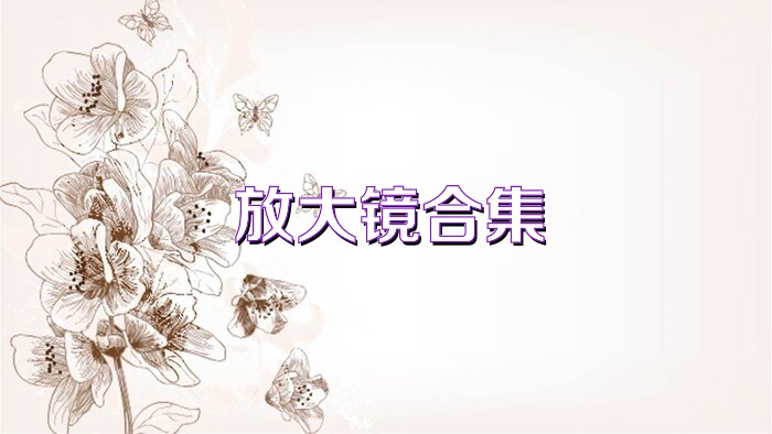放大镜合集