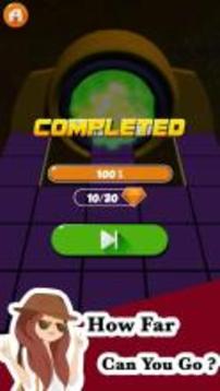 Rolling Ball : 滚球在天空上跳跃 3