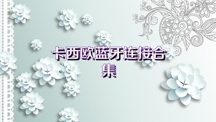 卡西欧蓝牙连接合集