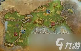 魔兽世界灰熊丘陵矿点分布大