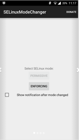 SELinux Mode Changer1