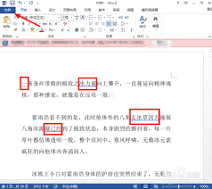 word文档中怎样设置红色和蓝色双下划线？word中红色和蓝色双下划线的设置方法