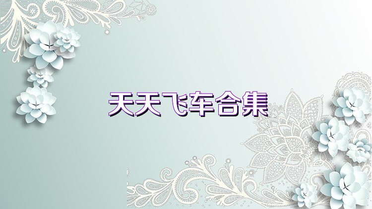 天天飞车合集