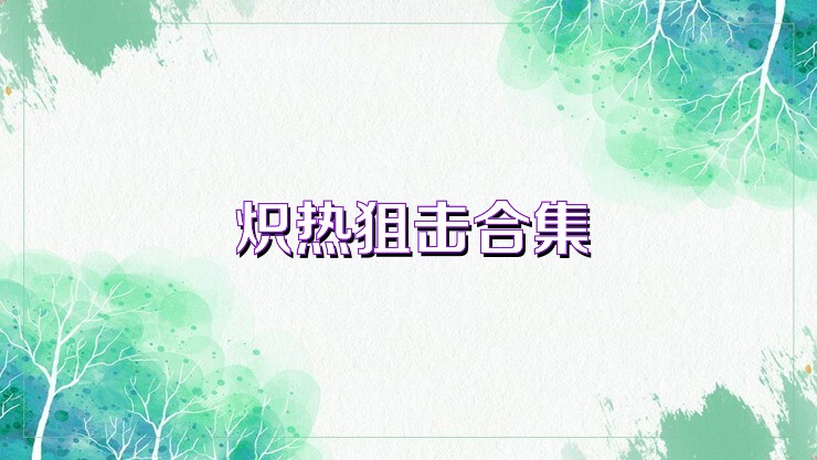 炽热狙击合集