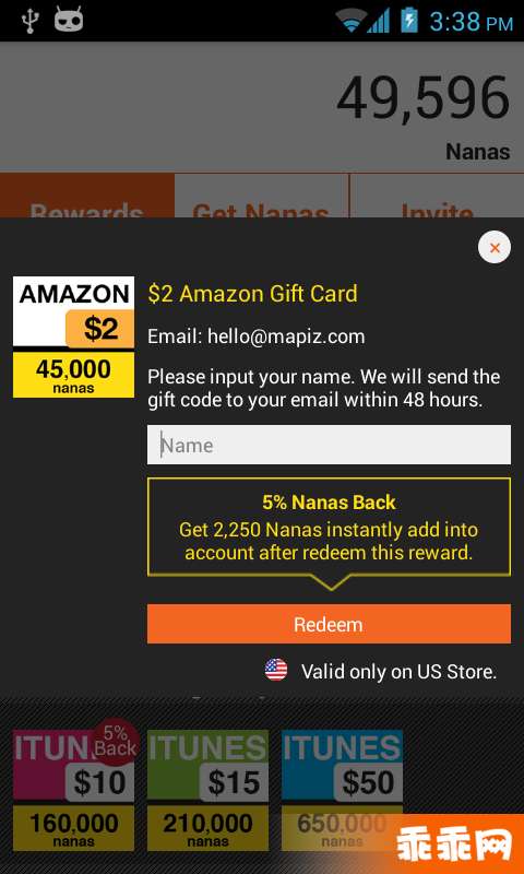 AppNana - Free Gift Cards9