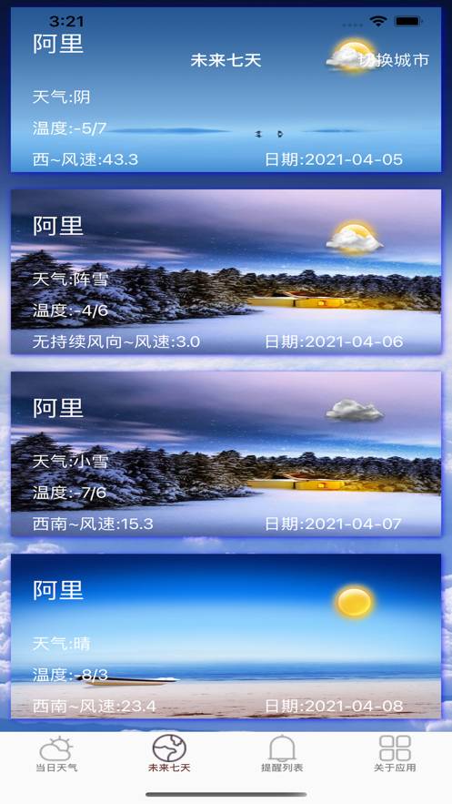 时尚天气预报3