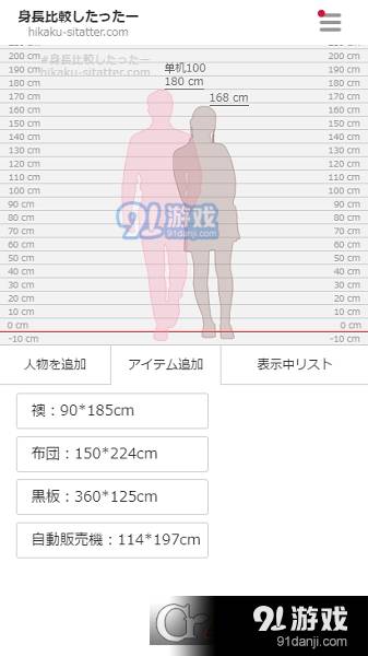 身高模拟器（Hikaku-Sitatter）1