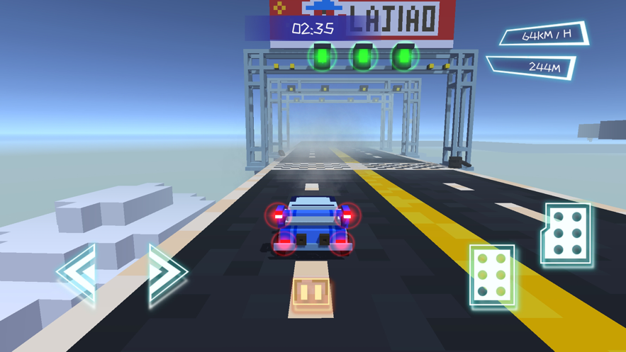 双人赛车3D跑车版1