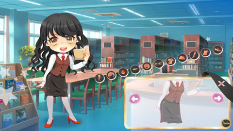 动漫校园装扮女孩3
