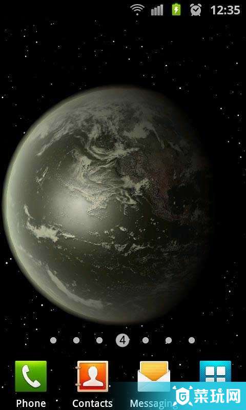 3D高清地球旋转动态壁纸8