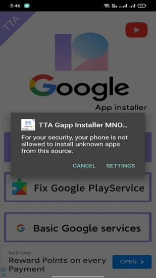 TTA G Installer MNOPQ3