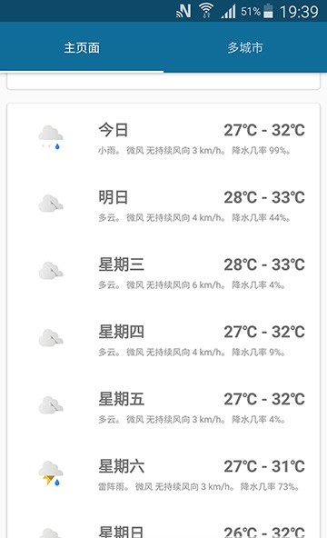 天气伴侣2