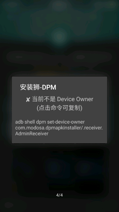安装狮DPM4