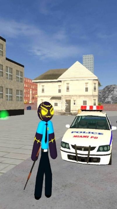 火柴人绳索英雄黑豹警官3