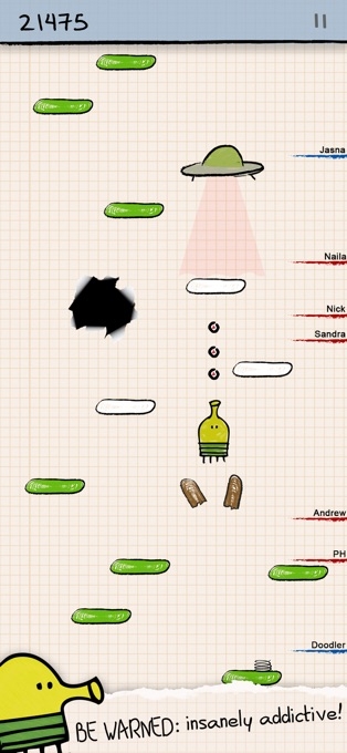 Doodle Jump(涂鸦跳跃)1