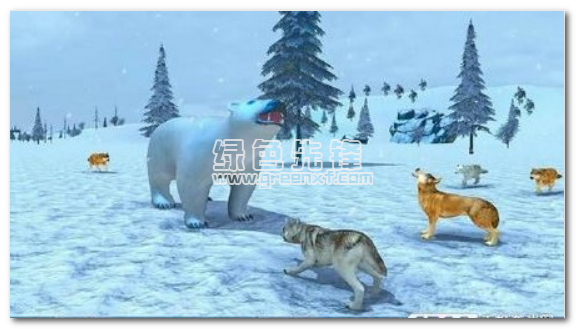 北极狼群3D(Arctic Wolf Sim 3D)手机版2