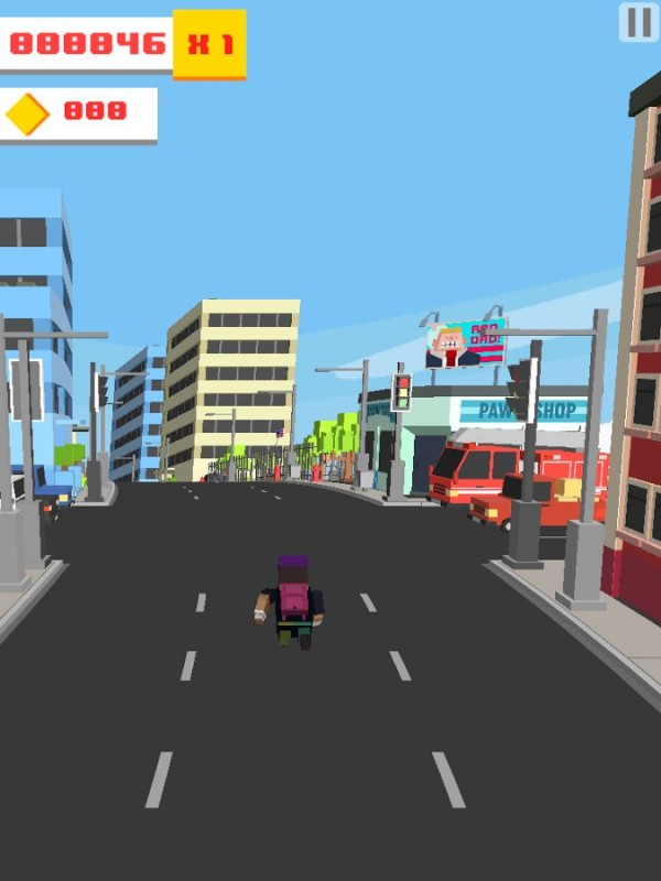 我的世界地铁跑酷1