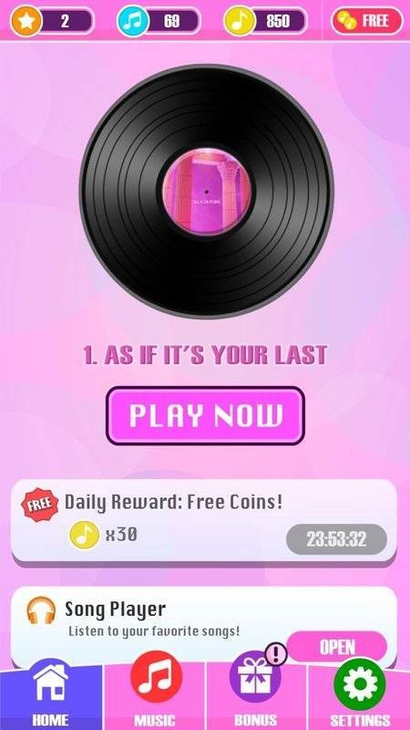 blackpink钢琴块中文1