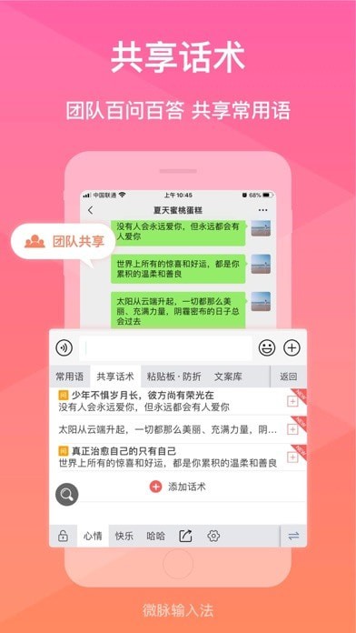 微脉输入法苹果版4