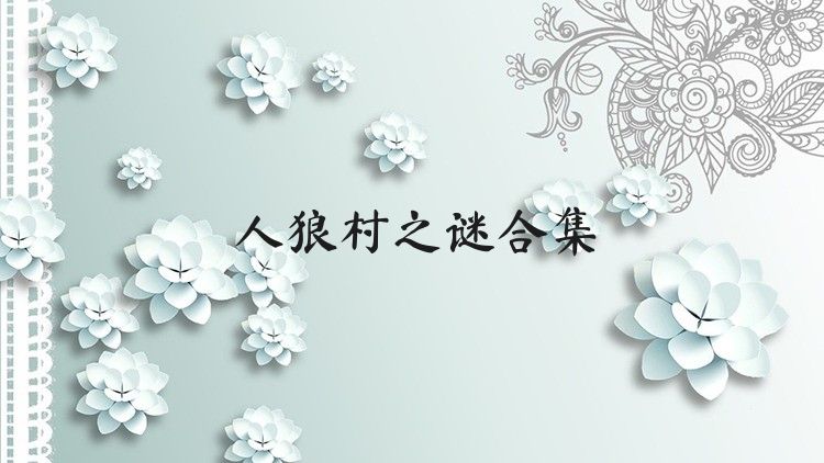 人狼村之谜合集
