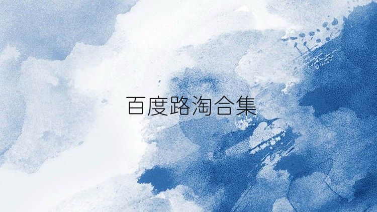 百度路淘合集
