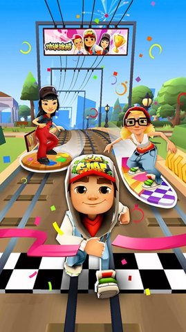 地铁跑酷元旦版2