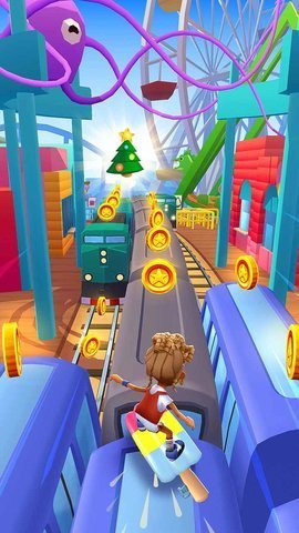 地铁跑酷情人节（Subway Surf）2