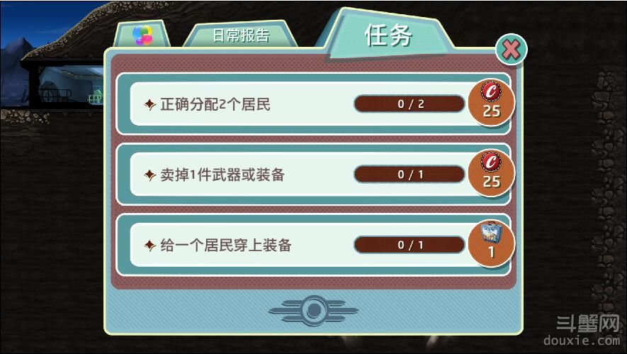 ⁄