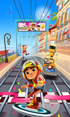地铁跑酷摩纳哥（Subway Surf）1