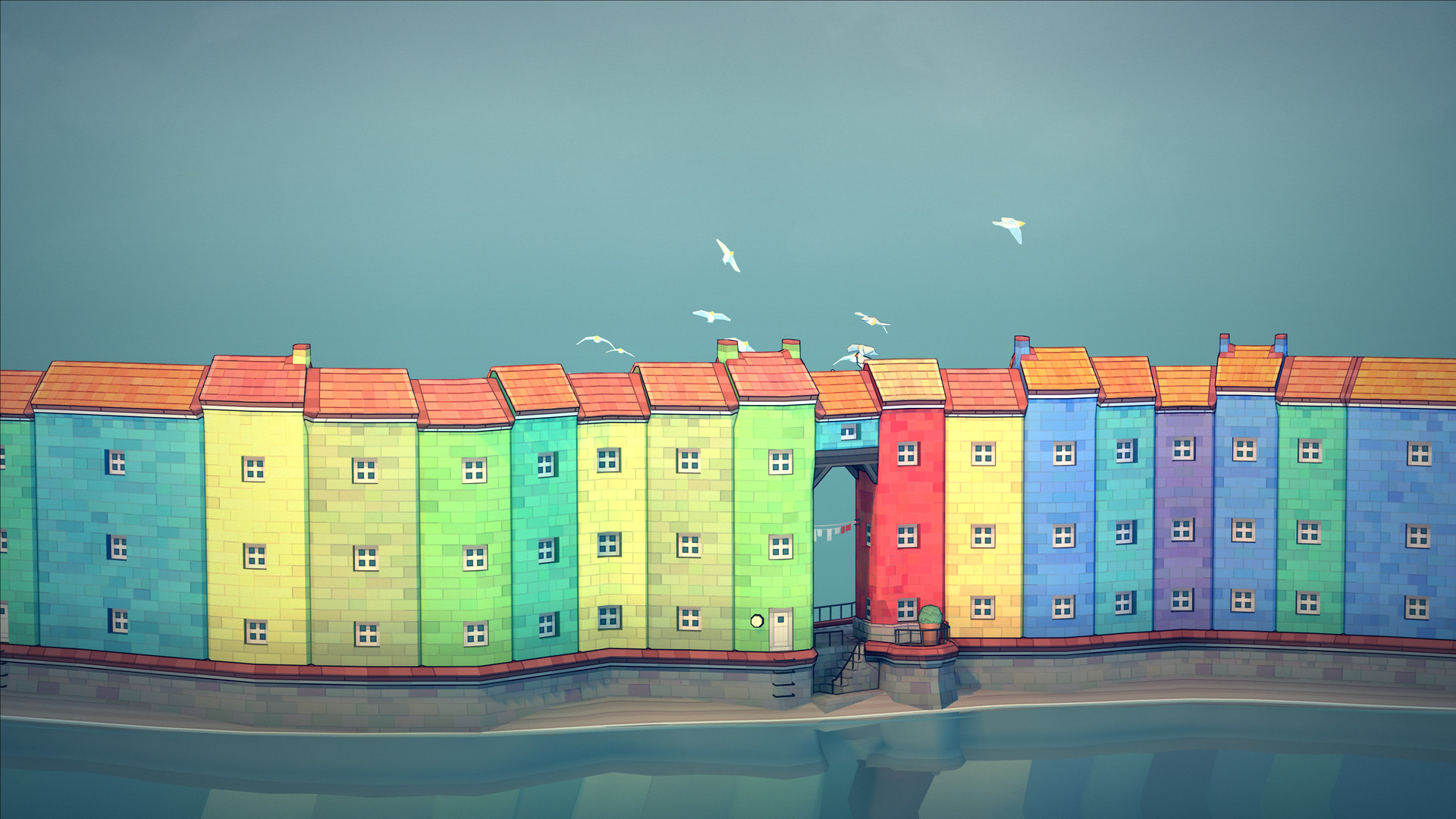 城镇叠叠乐Townscaper1