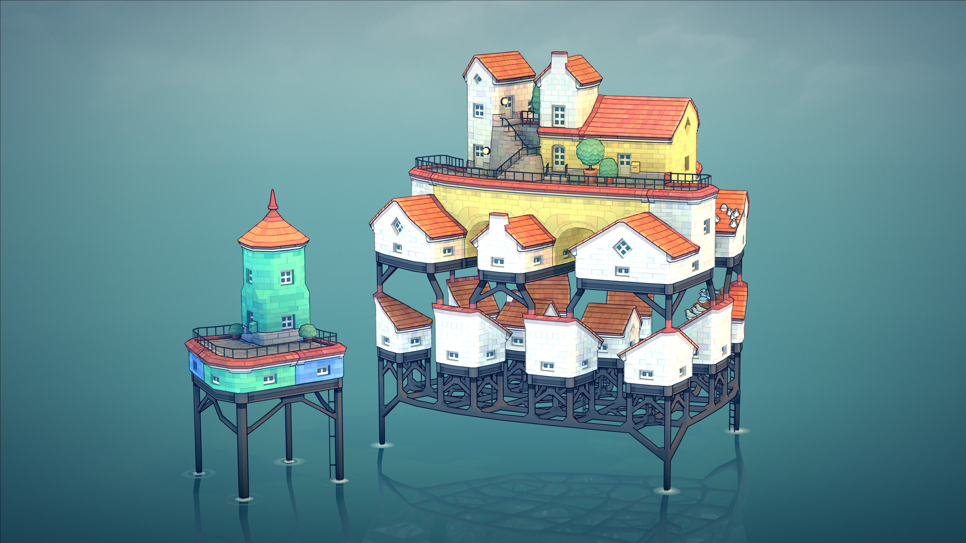 城镇叠叠乐Townscaper3