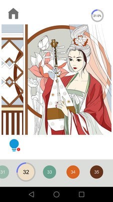 二次元数字涂色2