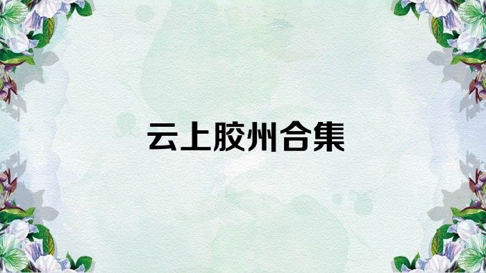 云上胶州合集