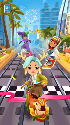 地铁跑酷巴塞罗那（Subway Surf）1