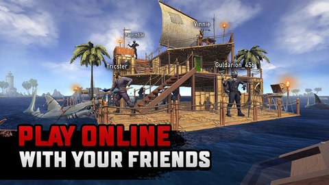 木筏生存多人联机版（Raft Online）1