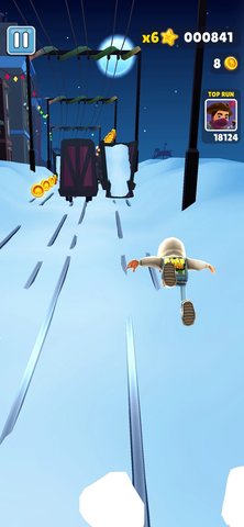 地铁跑酷雪地地图（Subway Surf）1