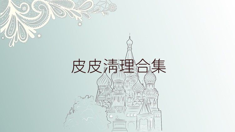 皮皮清理合集