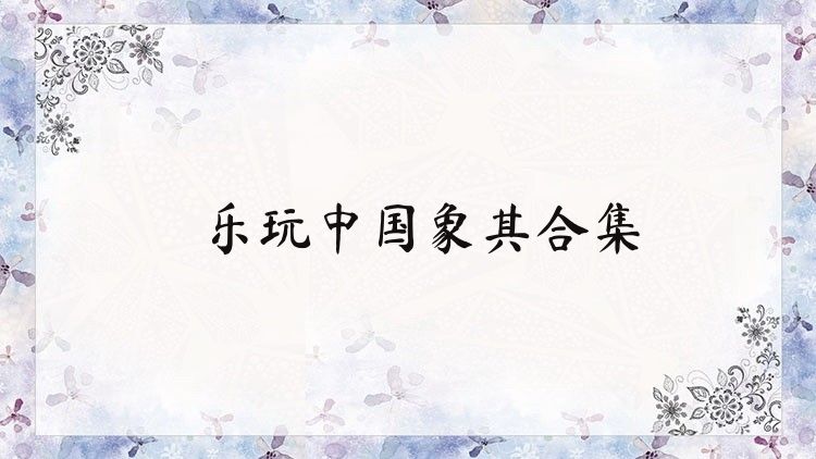 乐玩中国象棋合集