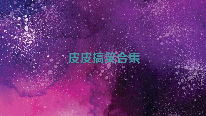皮皮搞笑合集