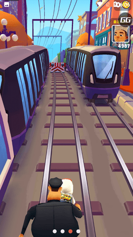 地铁跑酷切换地图版（Subway Surf）3