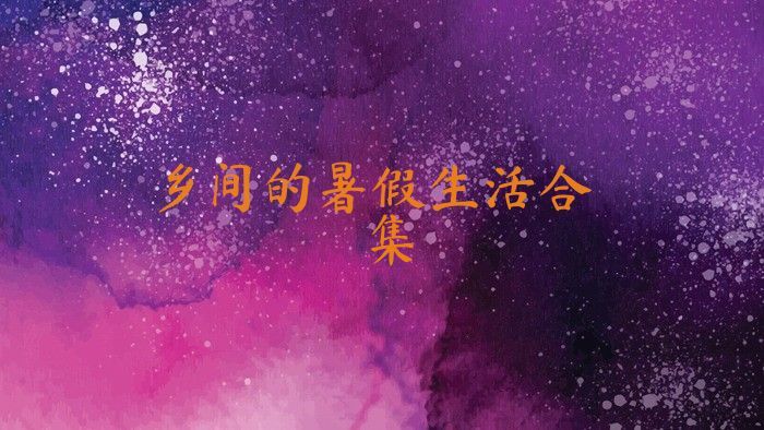 乡间的暑假生活合集